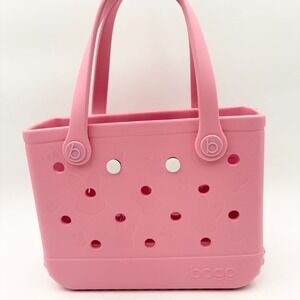 Baby Bogg Bag, Tote Bag, I Peep You Bubblegum Pink - Easter Bunny Rabbit NEW